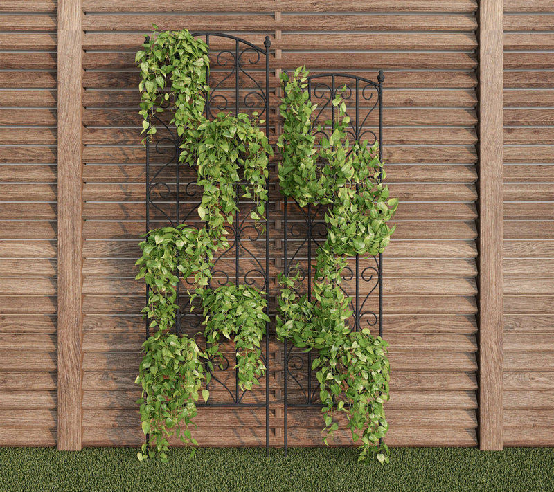 Pure Garden 2 Garden Trellises For Climbing andPotted Plants — View 10