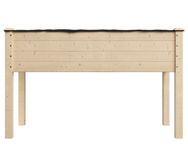 Home-Complete Raised Garden Bed Wood Planter Box with Liner — View 4