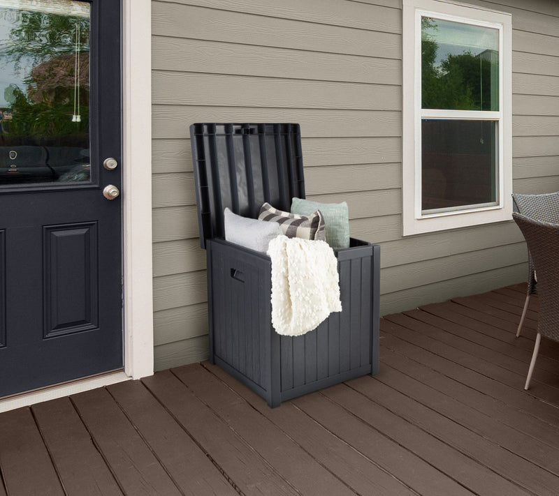 Pure Garden Storage Box- 50-Gallon Container for Patio Storage — View 14