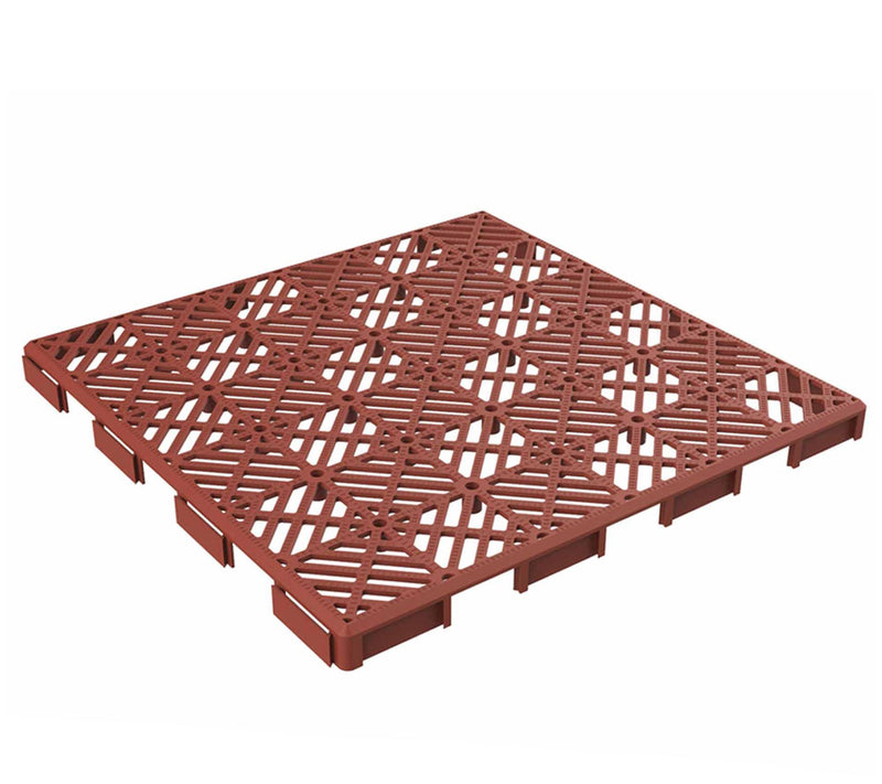 Pure Garden 12-PK Interlocking Patio Tiles Outdoor Flooring — View 8