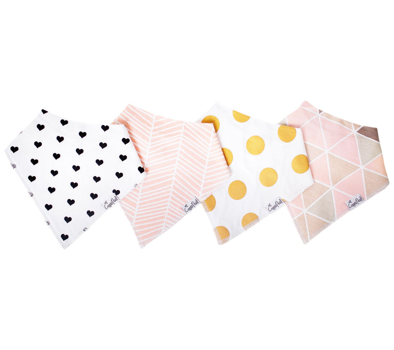 Copper Pearl Bandana Bib Set — View 15