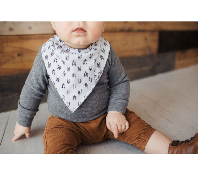 Copper Pearl Bandana Bib Set — View 3