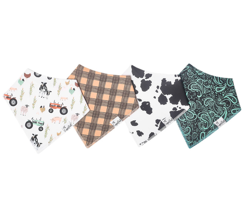 Copper Pearl Bandana Bib Set — View 21