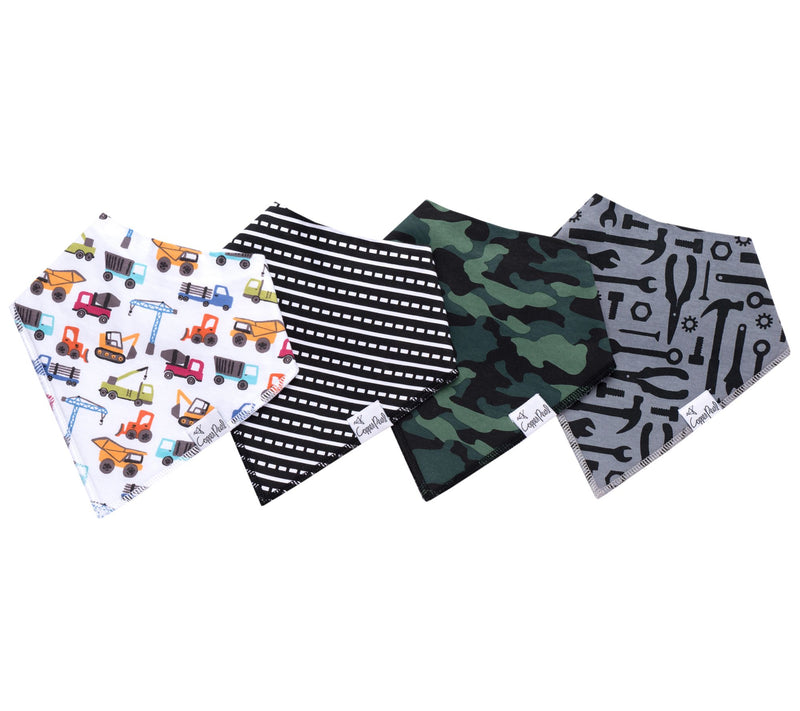 Copper Pearl Bandana Bib Set — View 23