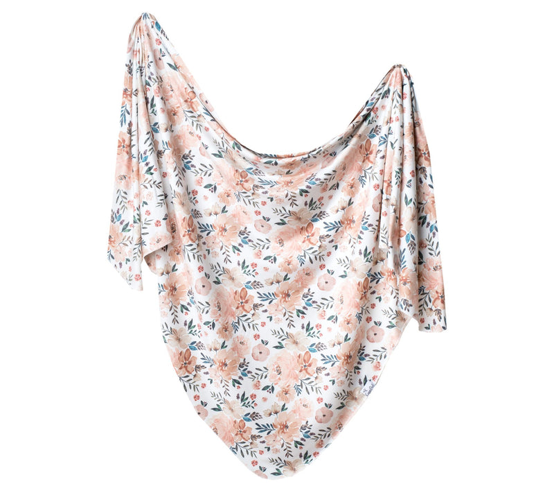 Copper Pearl Knit Swaddle Blanket — View 21