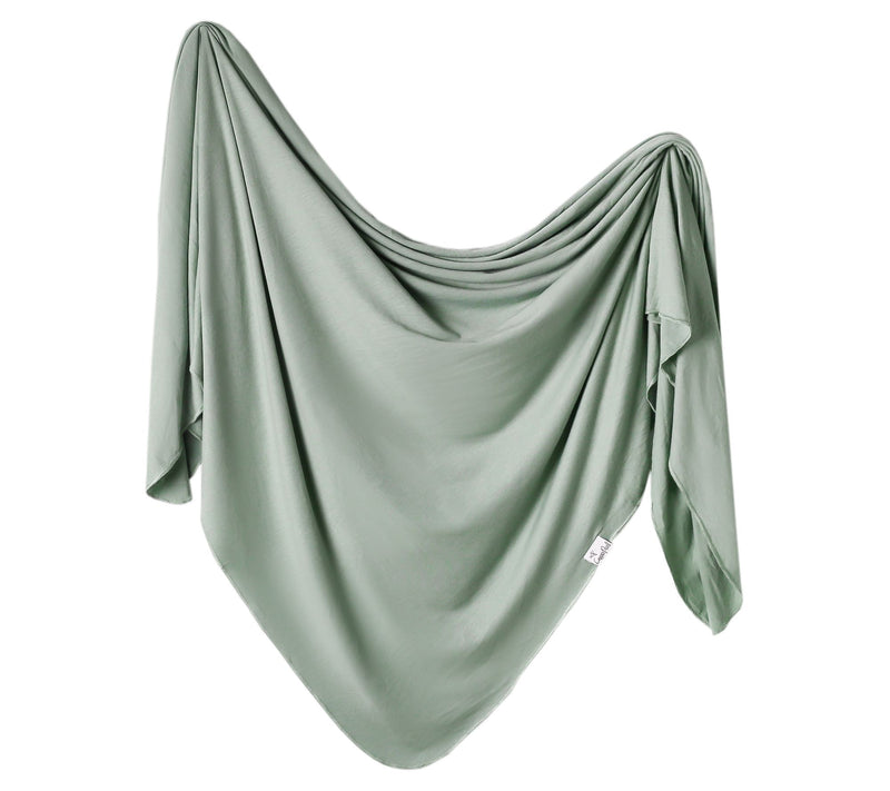 Copper Pearl Knit Swaddle Blanket — View 24