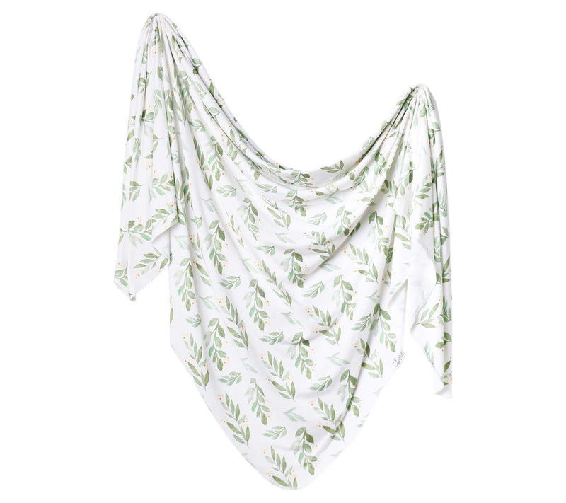 Copper Pearl Knit Swaddle Blanket — View 27