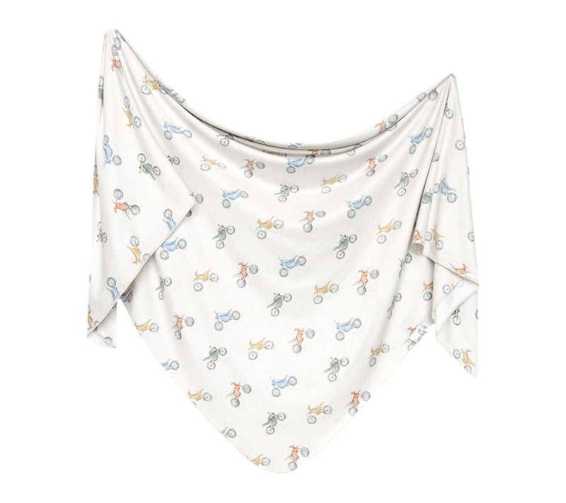 Copper Pearl Knit Swaddle Blanket — View 31