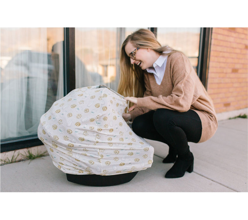Copper Pearl Baby Multi-Use Cover — View 3