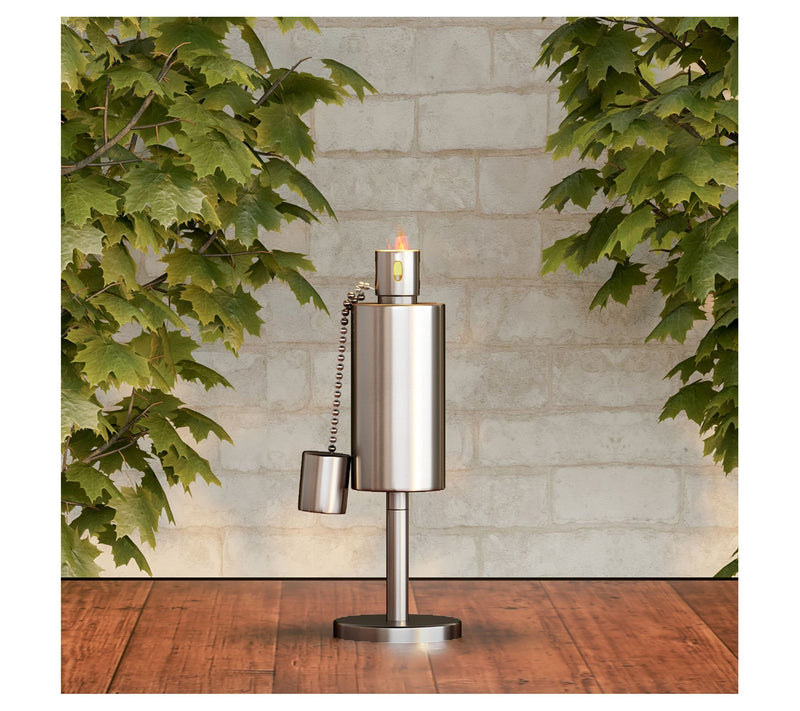 Pure Garden 10.5" Table Torch Lamp Fuel Caniste — View 9