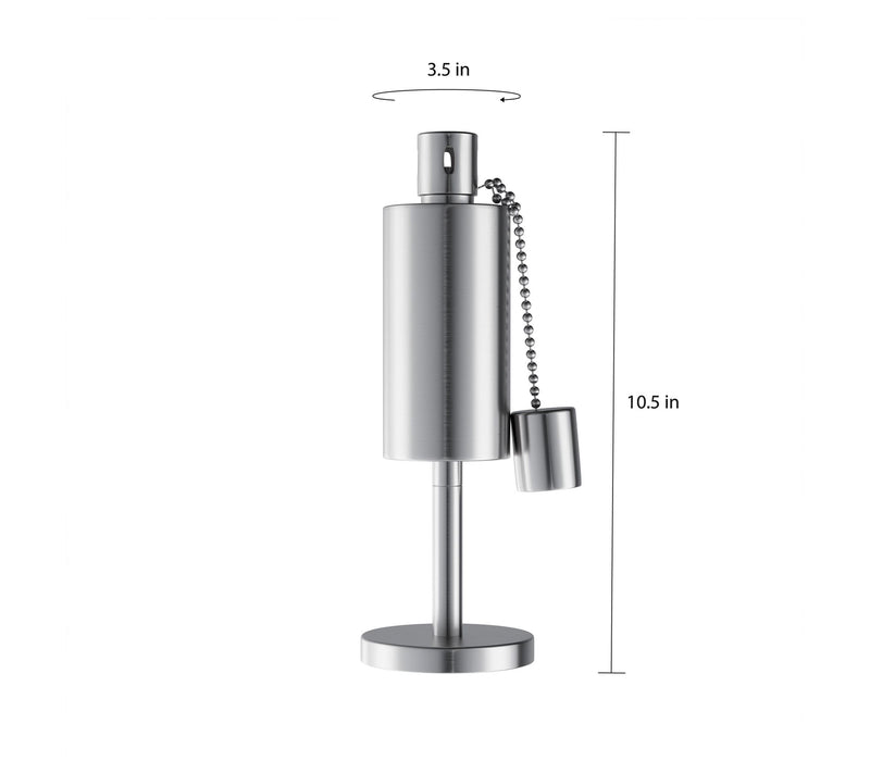 Pure Garden 10.5" Table Torch Lamp Fuel Caniste — View 3