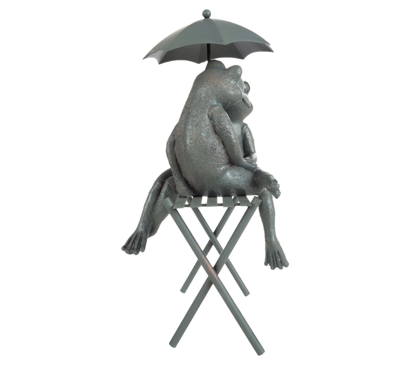 Pure Garden Frog Couple Whimsical Romantic Animal Figurine — View 3