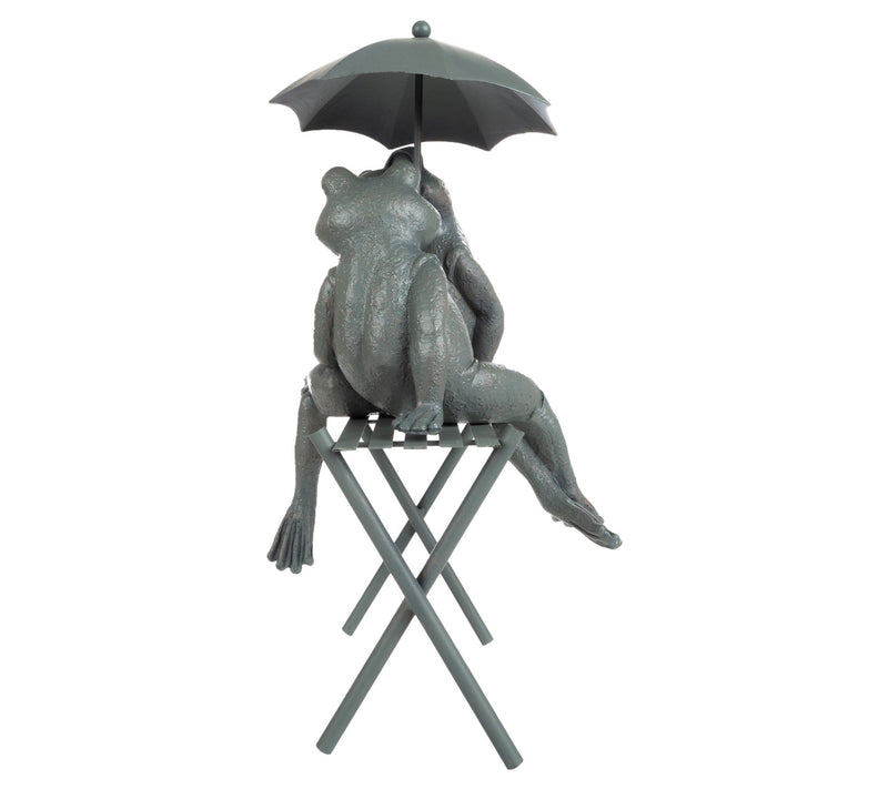 Pure Garden Frog Couple Whimsical Romantic Animal Figurine — View 4