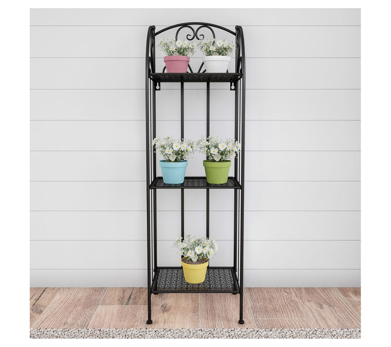 Pure Garden 3-Tier Plant Stand Vertical Shelf Indoor/Outdoor — View 10