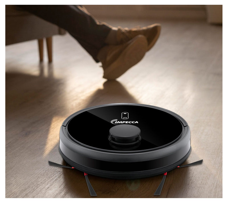 Impecca Robot Vacuum & Mop Combo, Self-Charging, Wi-Fi/App — View 4