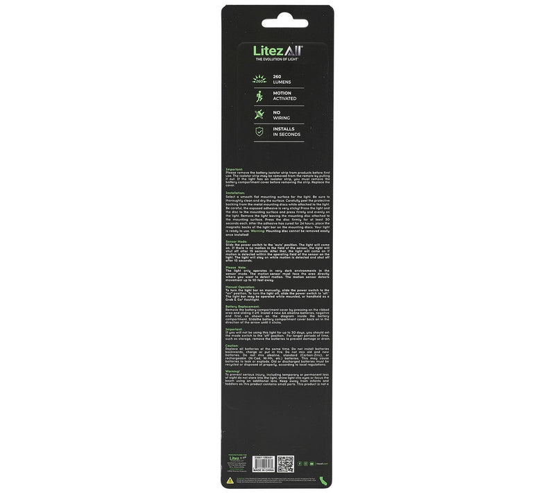 LitezAll Motion Activated Jumbo Wireless LightBar — View 8