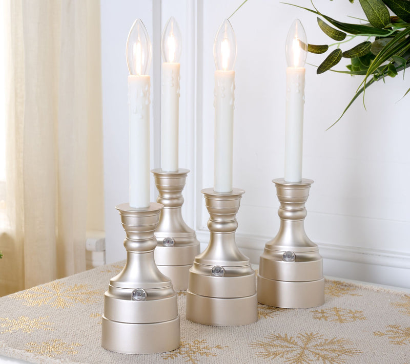 Bethlehem Lights (4) Premium Cordless Window Candles — View 28