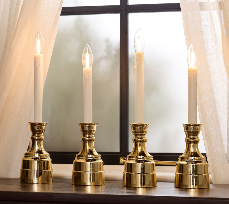 Bethlehem Lights (4) Premium Cordless Window Candles — View 30