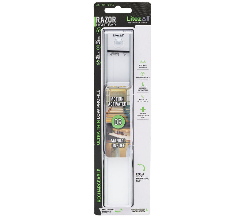 LitezAll Rechargeable Motion Activated LightBar — View 7