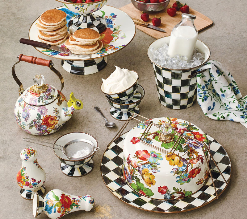MacKenzie- Childs Set of 4 Ice Cream Bowls — View 11