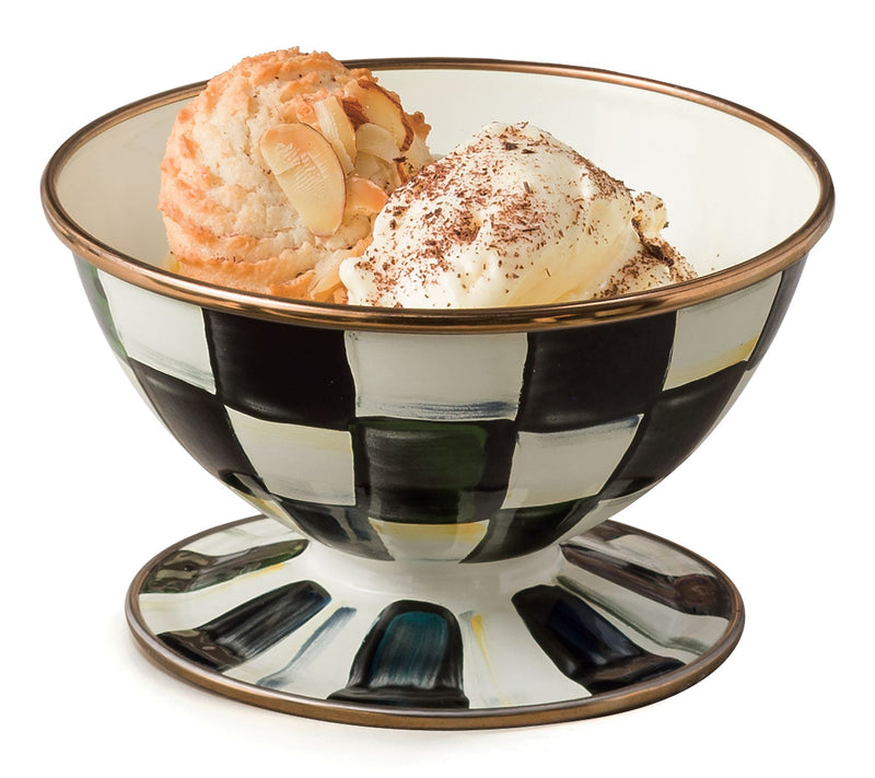 MacKenzie- Childs Set of 4 Ice Cream Bowls — View 10