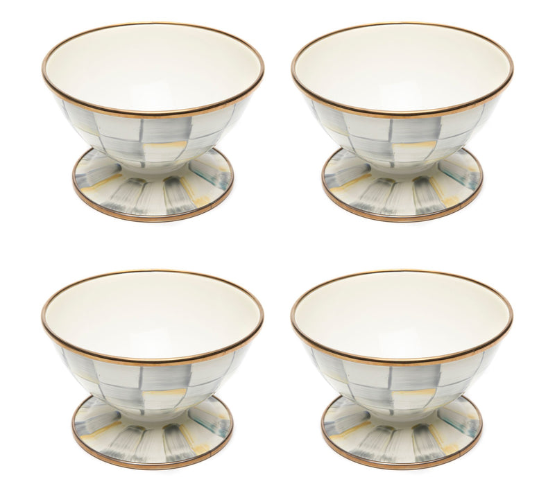 MacKenzie- Childs Set of 4 Ice Cream Bowls — View 7