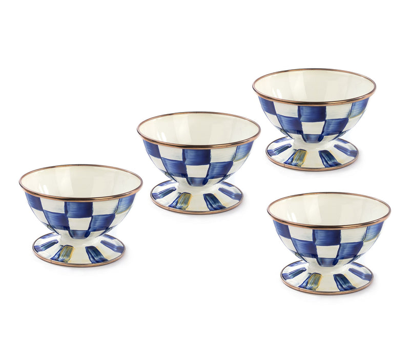MacKenzie- Childs Set of 4 Ice Cream Bowls — View 5