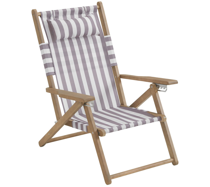 Lavish Home Outdoor Folding Beach Chair — View 14