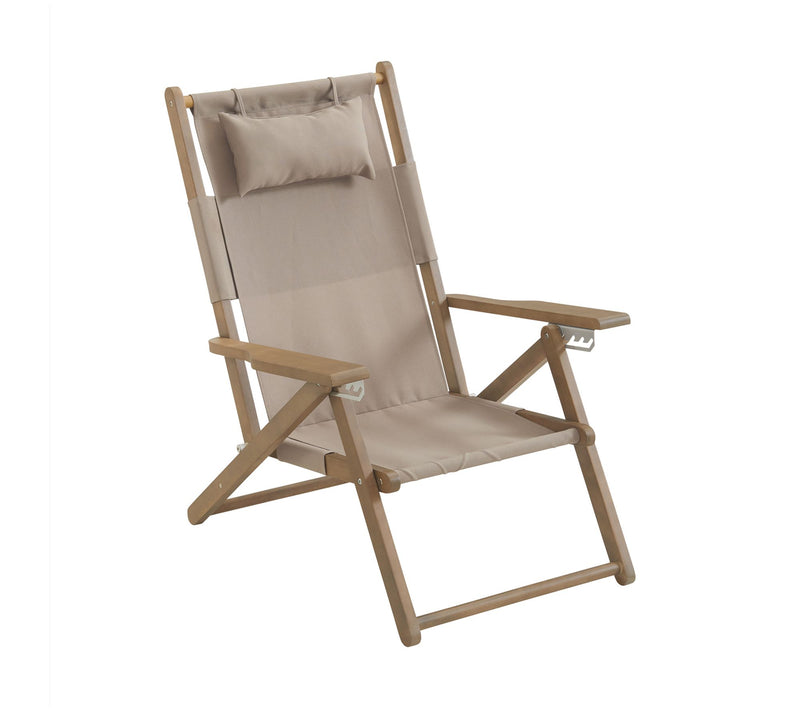 Lavish Home Outdoor Folding Beach Chair — View 15