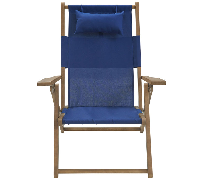 Lavish Home Outdoor Folding Beach Chair — View 2