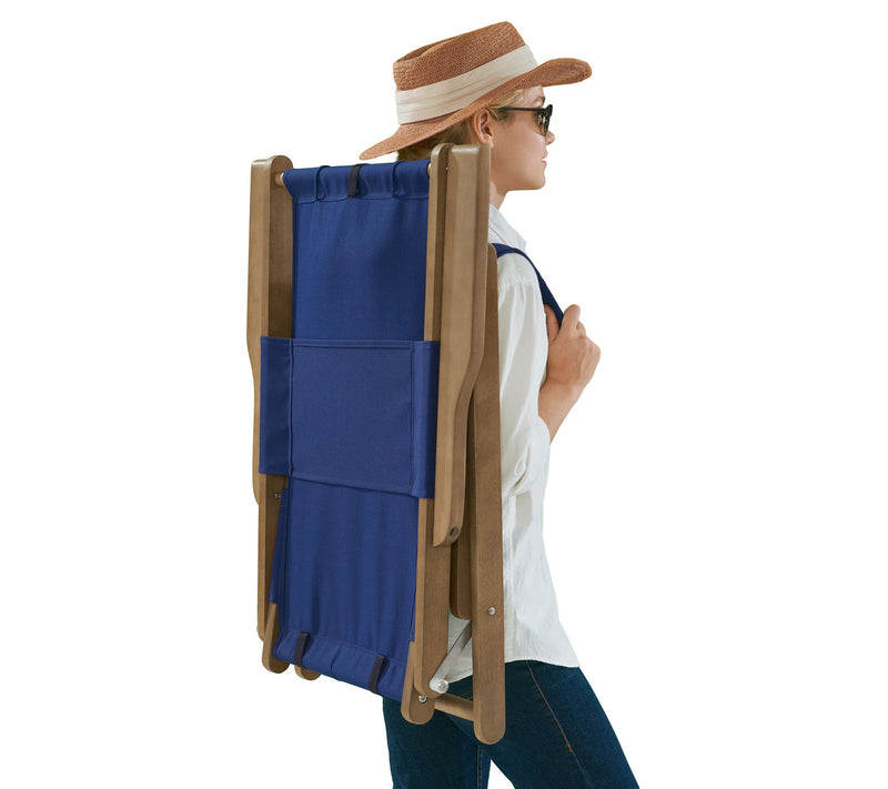 Lavish Home Outdoor Folding Beach Chair — View 5