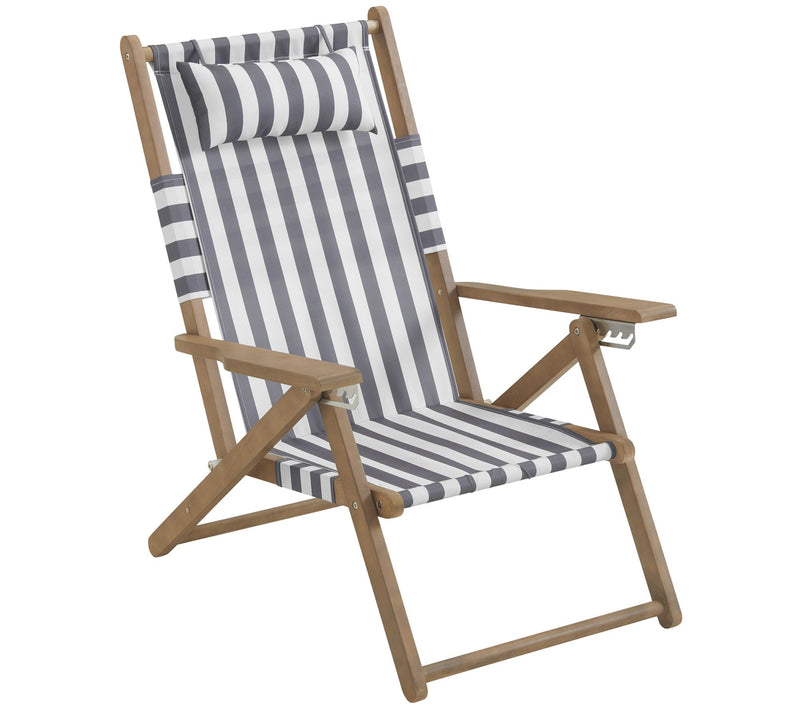 Lavish Home Outdoor Folding Beach Chair — View 16