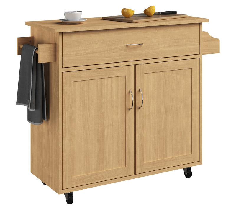 Lavish Home Kitchen Island Spice Rack & StorageRolling Cart — View 5