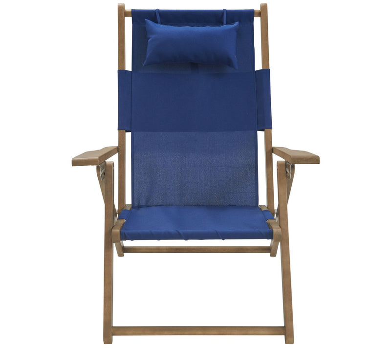 Lavish Home 2 Beach Chairs Outdoor Wood — Main view