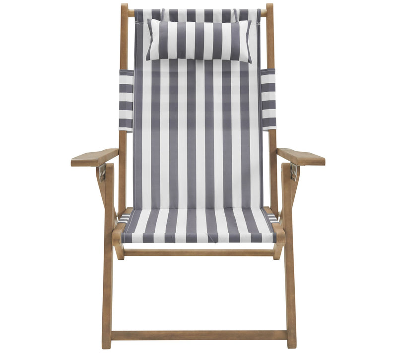 Lavish Home 2 Beach Chairs Outdoor Wood — View 15