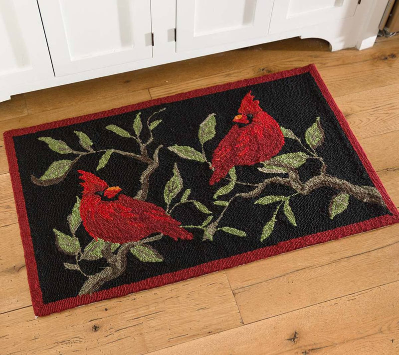 Plow & Hearth Indoor/Outdoor Cardinal Accent Ru g — View 5