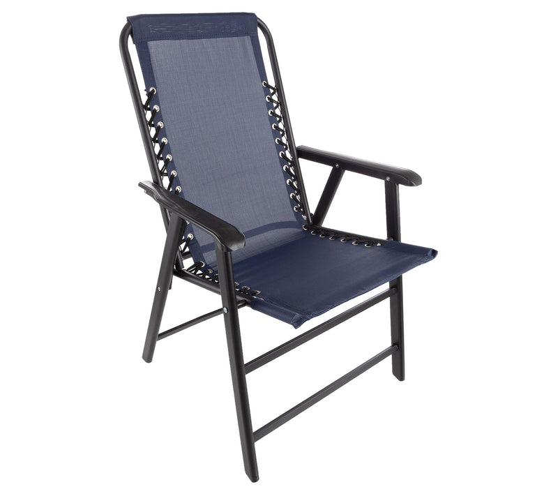 Pure Garden 2 Folding Camping Chairs Portable Lounge Chairs — View 2