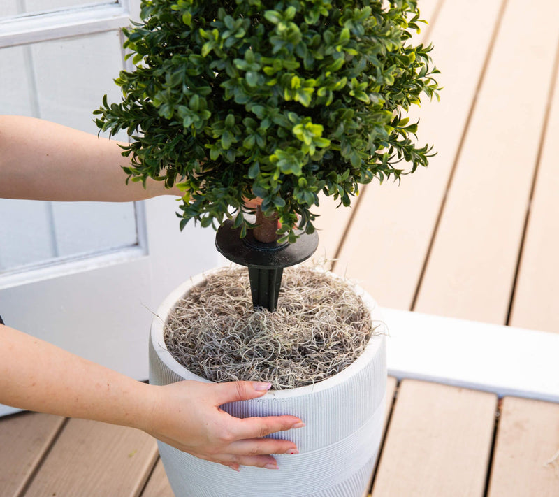 Nearly Natural UV Resistant 30" Faux Boxwood Plant - Set of 2 — View 6