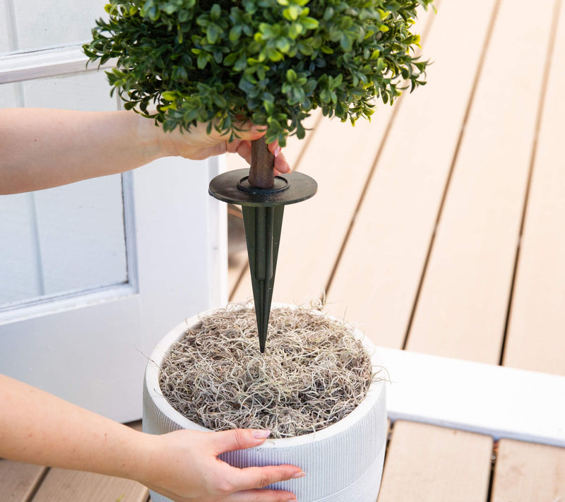 Nearly Natural UV Resistant 30" Faux Boxwood Plant - Set of 2 — View 5