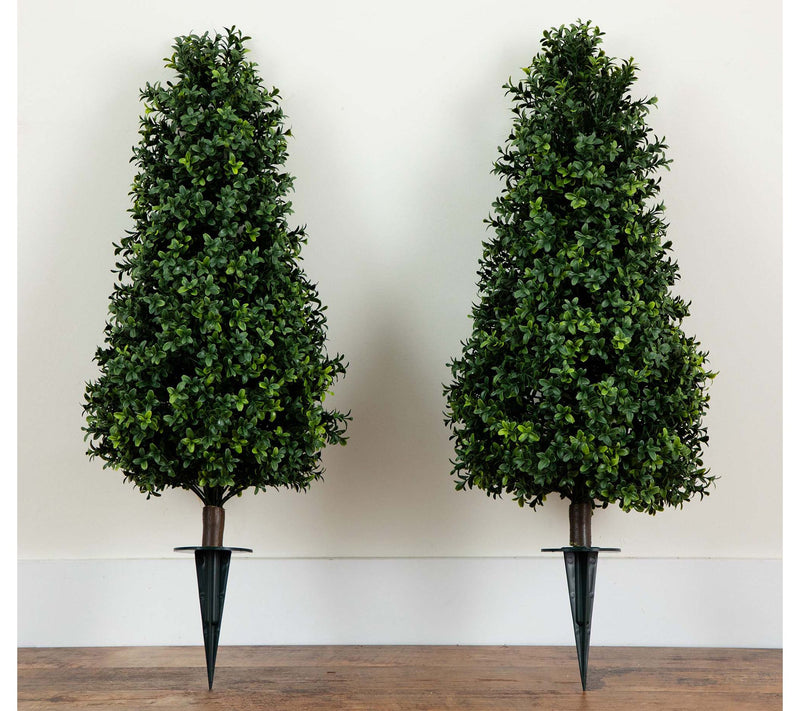 Nearly Natural 36" Faux Boxwood Plant UV(Set of  2) — Main view