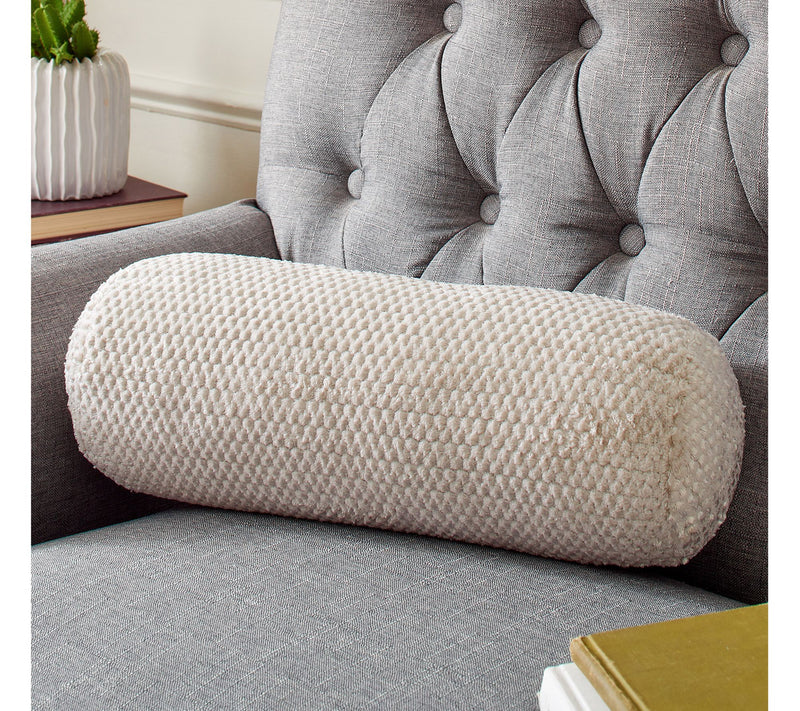 Sorra Home Indoor Cozy 16 inch Bolster Pillow — View 2