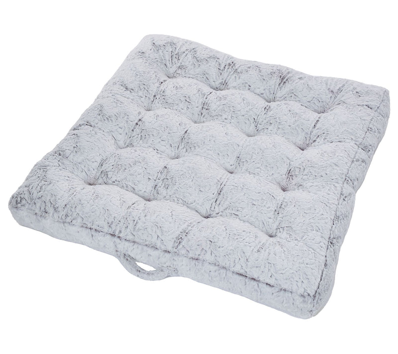 Sorra Home Indoor Fauxchilla 40 inch Tufted Flo or Pillow — View 7