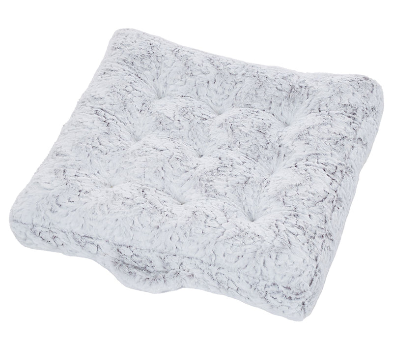 Sorra Home Indo or Fauxchilla 2 4 inch Tufted F loor Pillow — View 7