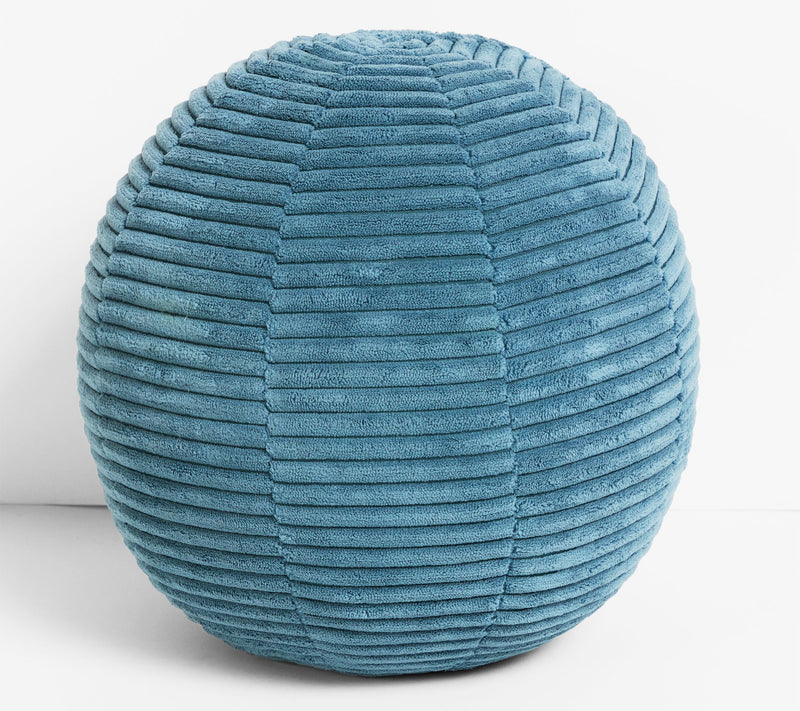 Sorra Home Indoor Corduroy Knife Edge Ball Pillow Single — View 13