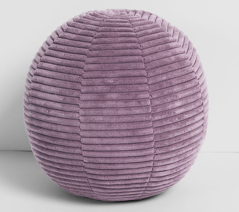 Sorra Home Indoor Corduroy Knife Edge Ball Pillow Single — View 19