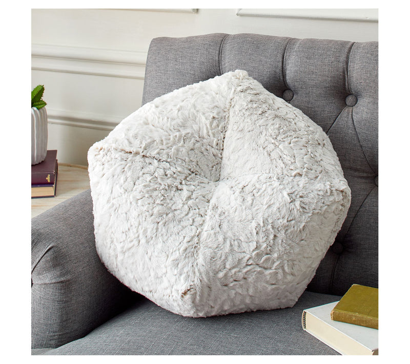 Sorra Home Indoor Fauxchilla Knife Edge Geo Pillow Single — View 2