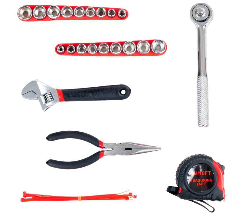 Stalwart 86-Piece Household Hand Tool Set withRoll-Up Bag — View 5