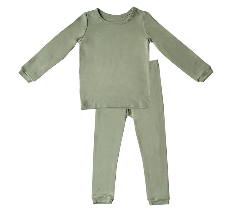 Tiny Knot Co. Toddler & Kids 2pc Pajama Set — View 3