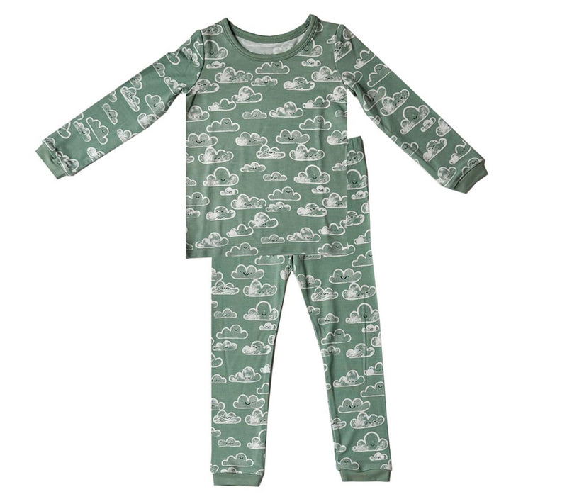 Tiny Knot Co. Toddler & Kids 2pc Pajama Set — View 7