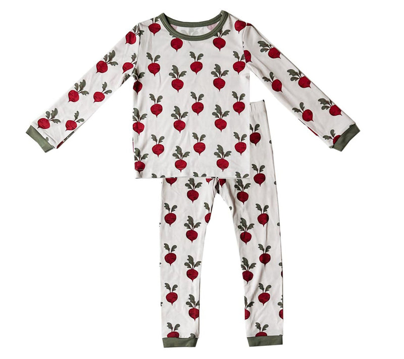 Tiny Knot Co. Toddler & Kids 2pc Pajama Set — View 9